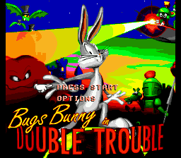 Заставка игры Bugs Bunny in Double Trouble